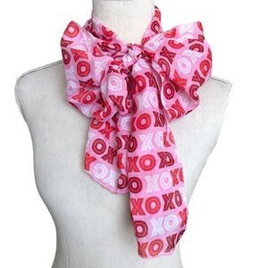 Black Mesh Long Scarf Headscarf Wrap